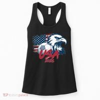 USA Soccer 2026 Eagle And Flag  Women's Tank Top thumb 0