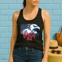 USA Soccer 2026 Eagle And Flag  Women's Tank Top thumb 2