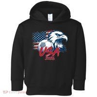 USA Soccer 2026 Eagle And Flag  Toddler Hoodie thumb 0