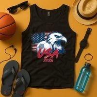 USA Soccer 2026 Eagle And Flag  Tank Top thumb 4