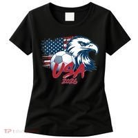 USA Soccer 2026 Eagle And Flag  Women's T-Shirt thumb 0
