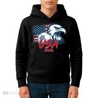 USA Soccer 2026 Eagle And Flag  Kids Hoodie thumb 4