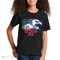 USA Soccer 2026 Eagle And Flag  Kids T-Shirt thumb 2