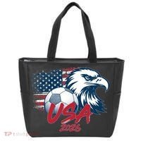 USA Soccer 2026 Eagle And Flag  Tote Bag thumb 0