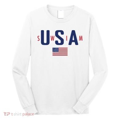 Usa Swim 2024 Long Sleeve Shirt