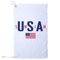 Usa Swim 2024 Golf Towel thumb 0