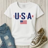 Usa Swim 2024 Women's T-Shirt thumb 3