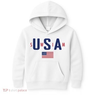 Usa Swim 2024 Kids Hoodie