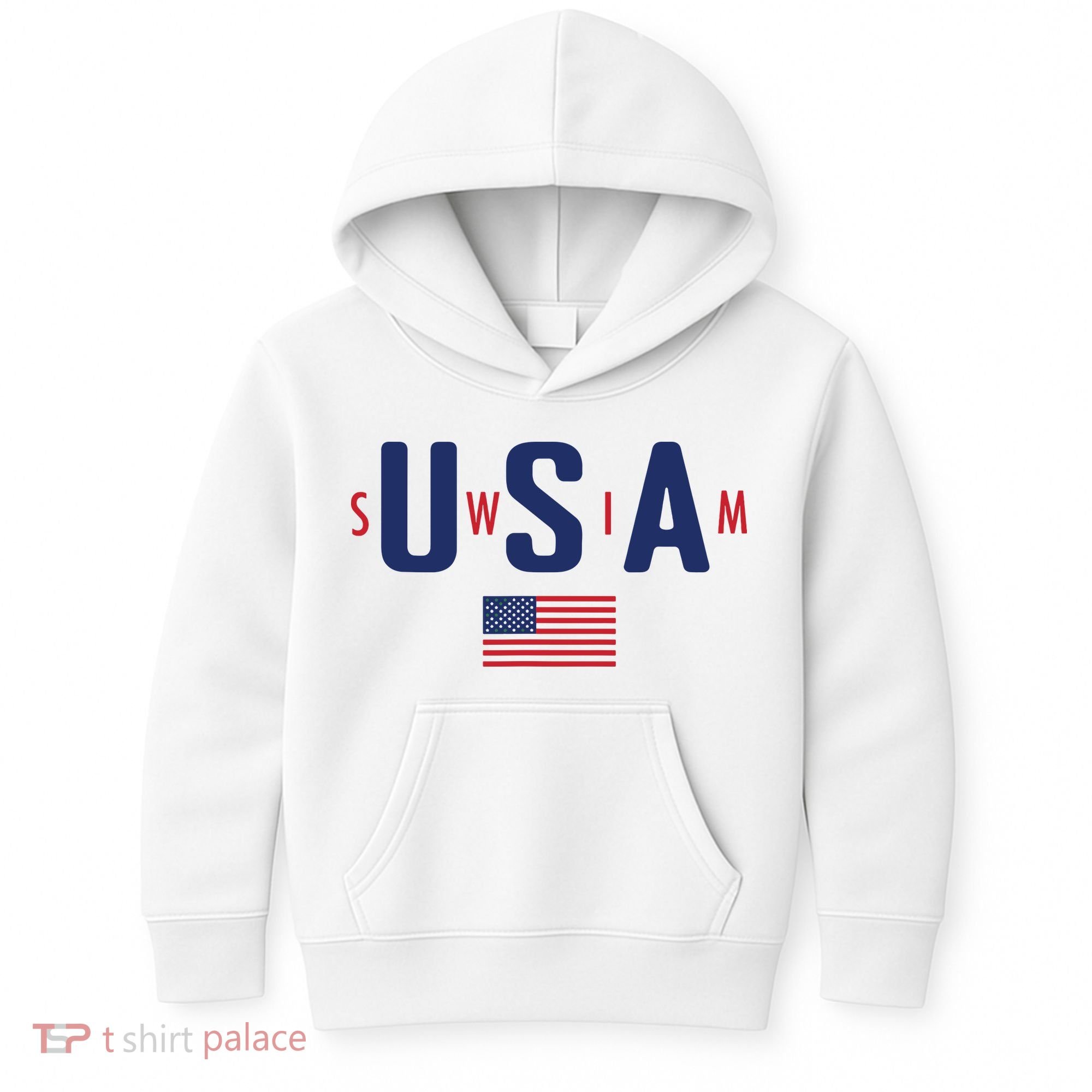 Usa Swim 2024 Kids Hoodie