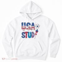 USA Stud 4th Of July Firework Cute Hoodie thumb 0