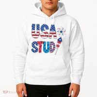 USA Stud 4th Of July Firework Cute Hoodie thumb 2