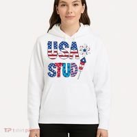 USA Stud 4th Of July Firework Cute Hoodie thumb 5