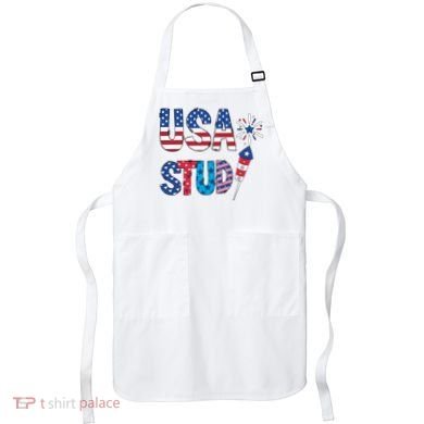 USA Stud 4th Of July Firework Cute Apron