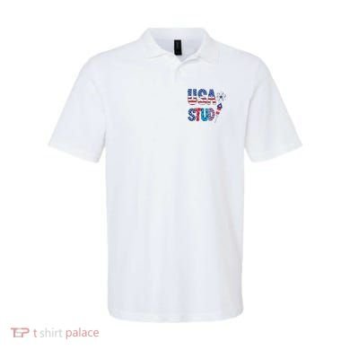 USA Stud 4th Of July Firework Cute Polo