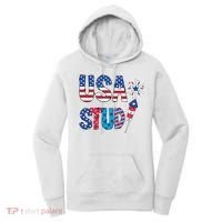 USA Stud 4th Of July Firework Cute Women's Hoodie thumb 0