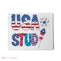 USA Stud 4th Of July Firework Cute Mousepad thumb 0