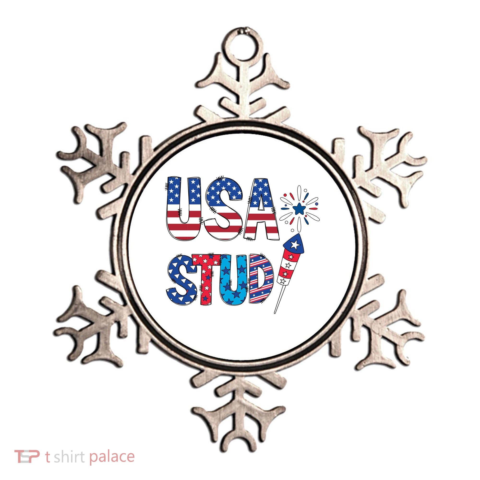 USA Stud 4th Of July Firework Cute Ornament