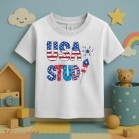 USA Stud 4th Of July Firework Cute Toddler T-Shirt thumb 3