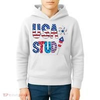 USA Stud 4th Of July Firework Cute Kids Hoodie thumb 4