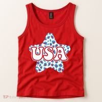 USA Star 4th Of July Festive Holiday Tank Top thumb 2