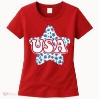 USA Star 4th Of July Festive Holiday Women's T-Shirt thumb 0