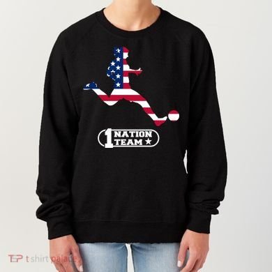 USA 1 Nation Soccer Team Women's Sweatshirt