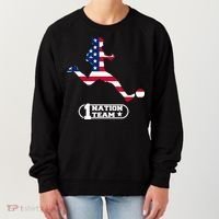USA 1 Nation Soccer Team Women's Sweatshirt thumb 0