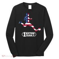 USA 1 Nation Soccer Team Long Sleeve Shirt thumb 0