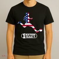 USA 1 Nation Soccer Team T-Shirt thumb 3