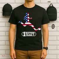USA 1 Nation Soccer Team T-Shirt thumb 6