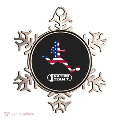 USA 1 Nation Soccer Team Ornament