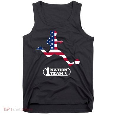 USA 1 Nation Soccer Team Tank Top