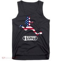 USA 1 Nation Soccer Team Tank Top thumb 0