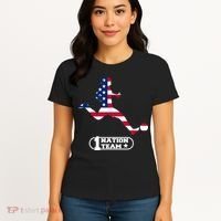 USA 1 Nation Soccer Team Women's T-Shirt thumb 4