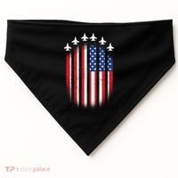 USA Air Force Jets American Flag USA-Made Doggie Bandana thumb 0