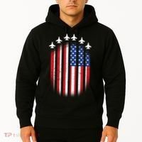 USA Air Force Jets American Flag Hoodie thumb 2
