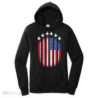 USA Air Force Jets American Flag Women's Hoodie thumb 0