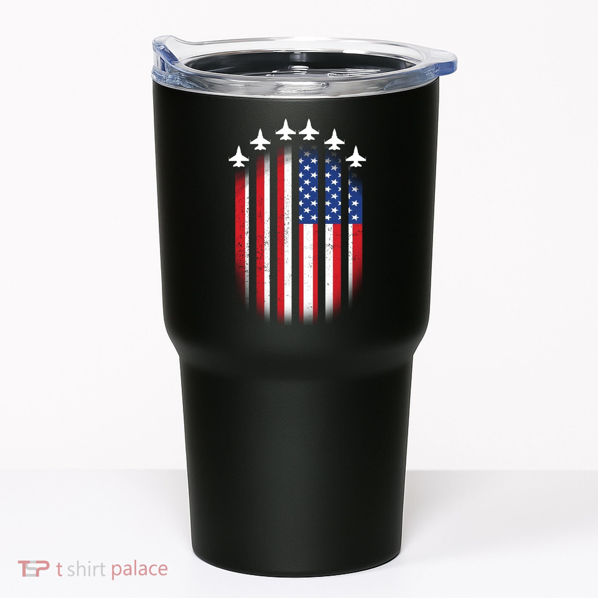 USA Air Force Jets American Flag Tumbler