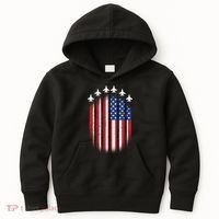 USA Air Force Jets American Flag Kids Hoodie thumb 0