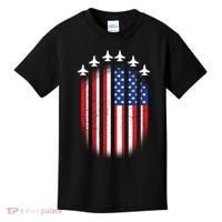 USA Air Force Jets American Flag Kids T-Shirt thumb 0