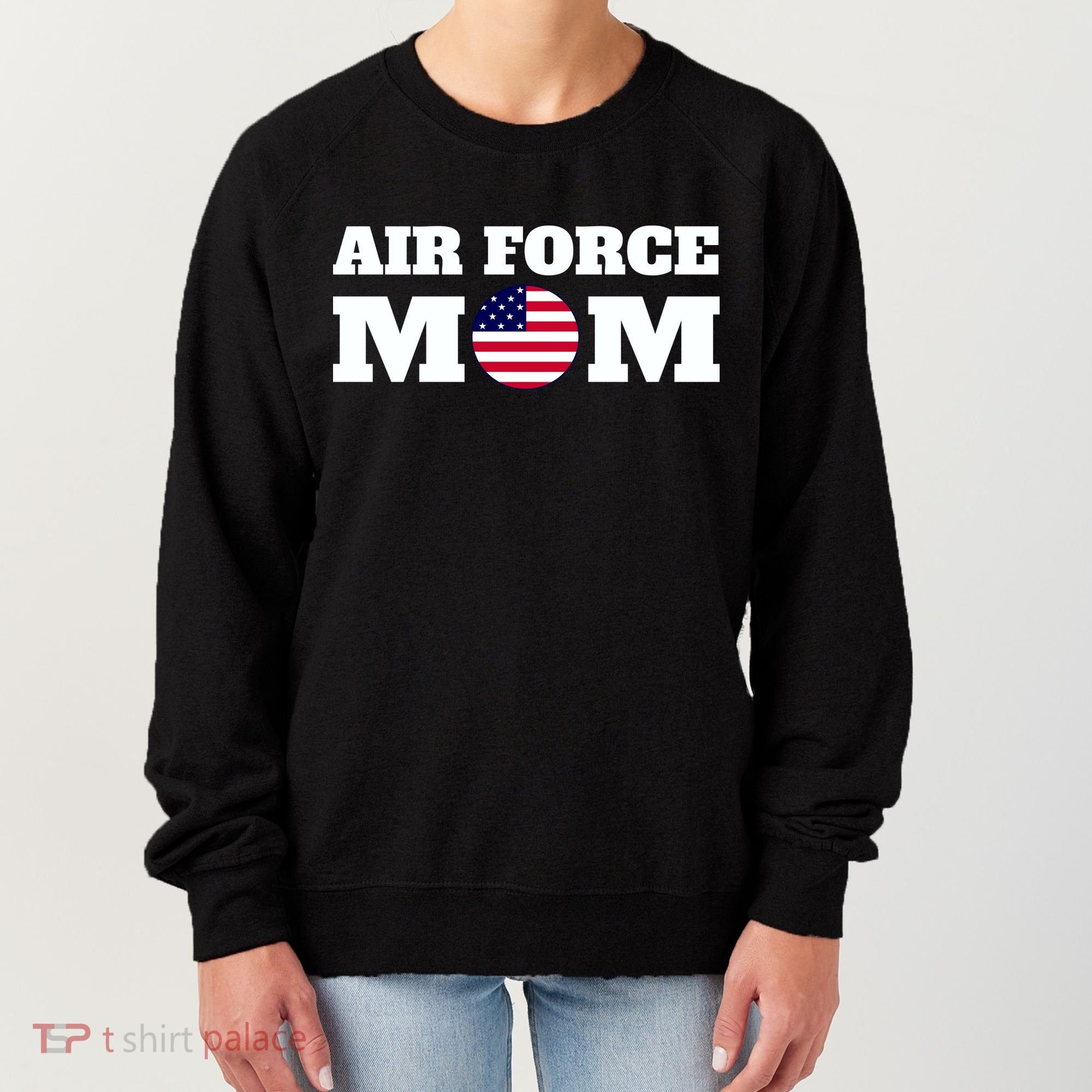 USA Air Force Mom Women's Sweatshirt