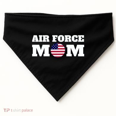 USA Air Force Mom USA-Made Doggie Bandana