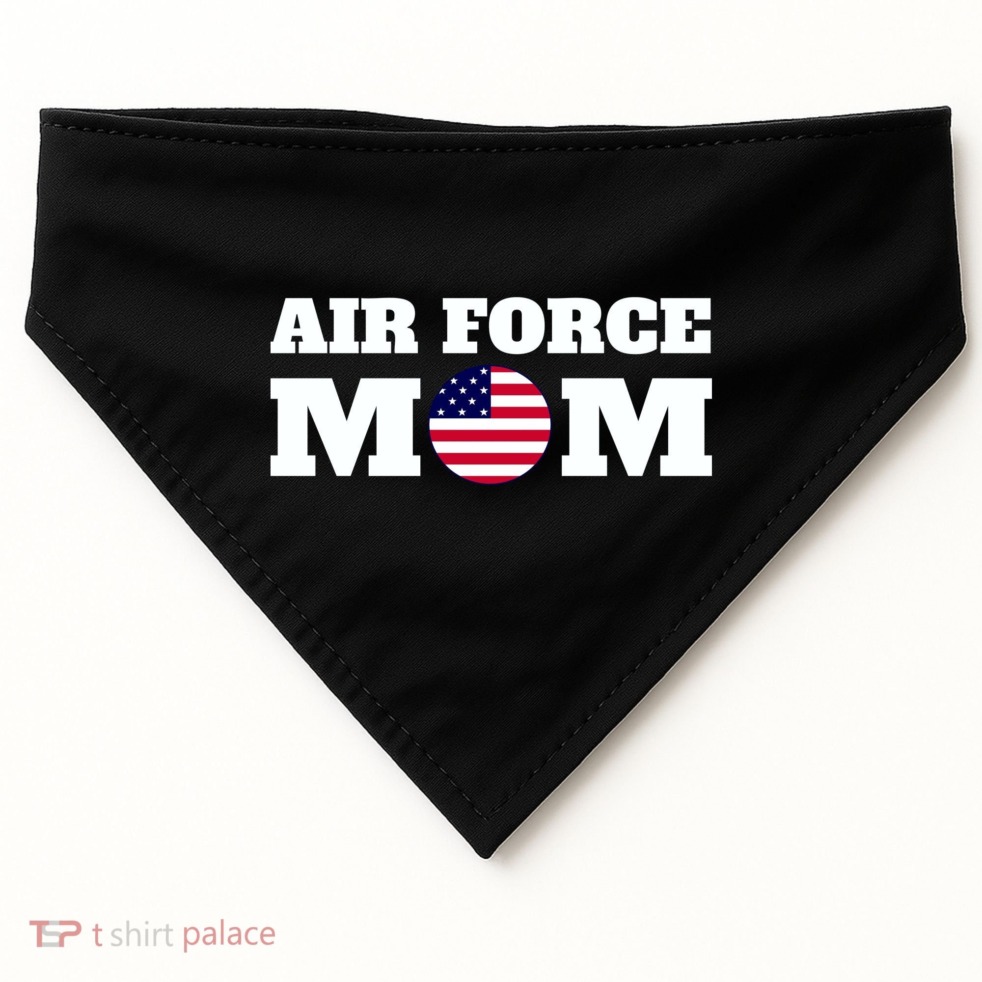 USA Air Force Mom USA-Made Doggie Bandana