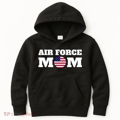 USA Air Force Mom Kids Hoodie