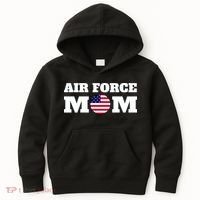 USA Air Force Mom Kids Hoodie thumb 0