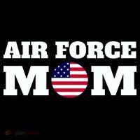 USA Air Force Mom Kids Long Sleeve Shirt thumb 2