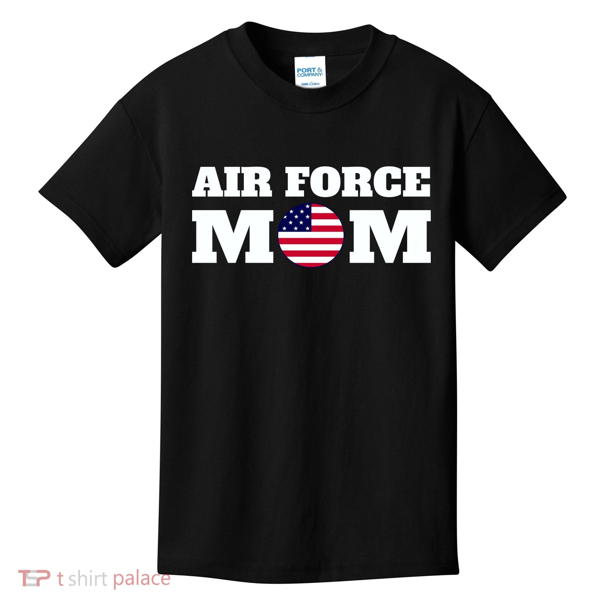 USA Air Force Mom Kids T-Shirt