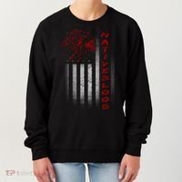 USA American Flag Native Blood Women's Sweatshirt thumb 0