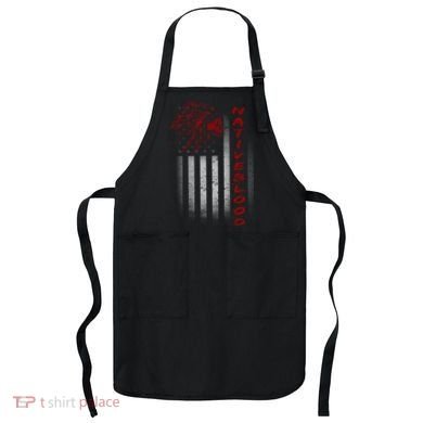 USA American Flag Native Blood Apron
