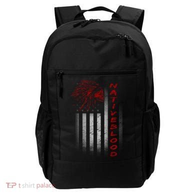 USA American Flag Native Blood Backpack